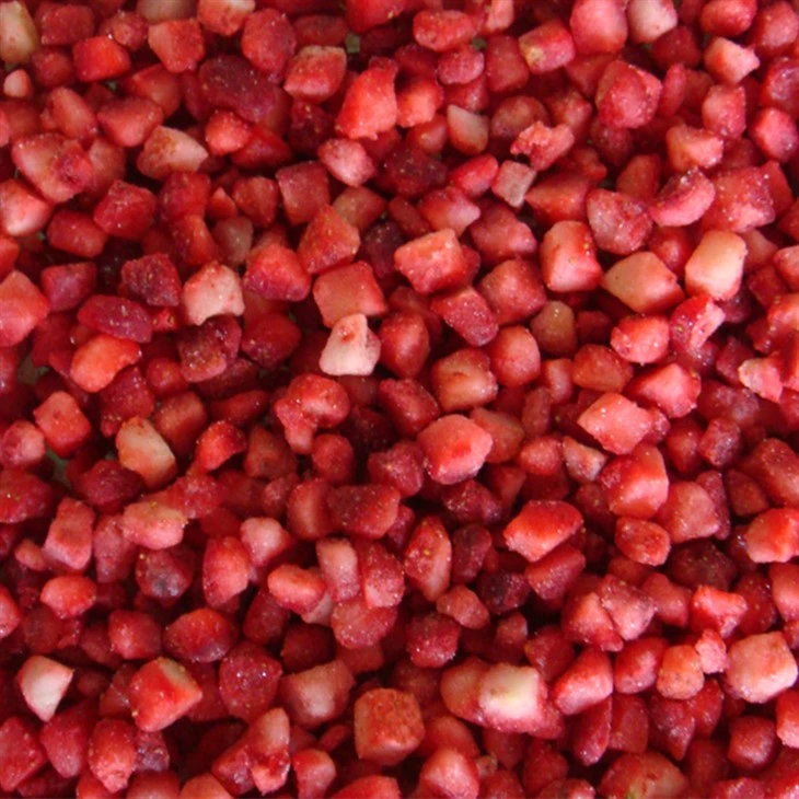 chopped frozen strawberries