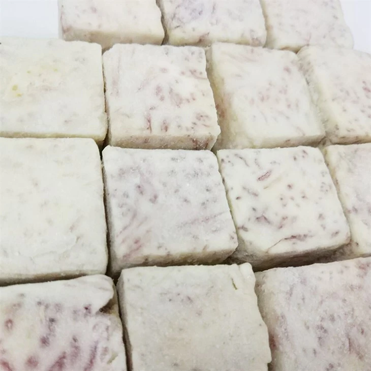 Frozen taro root
